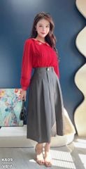 Áo Sơ Mi Hoa Cúc Hồng AT9002.2916