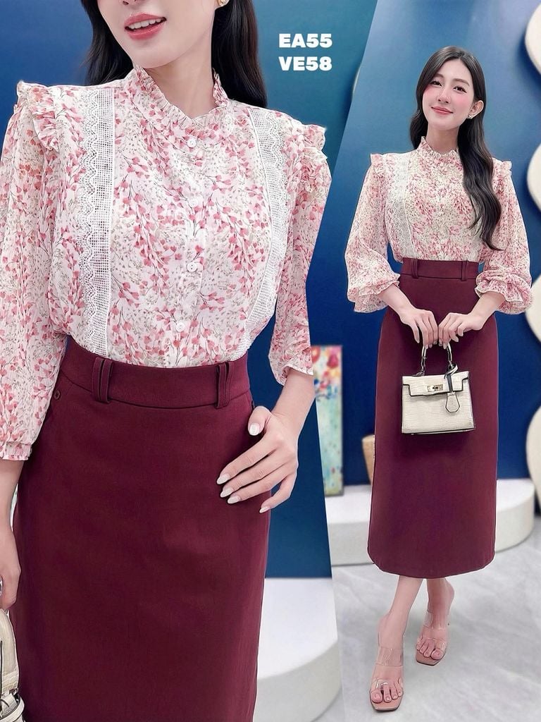 Áo Sơ Mi Vườn Sao Băng A3989 (Áo lẻ)