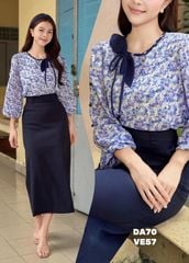 Áo Tai Thỏ Cổ Xoắn A3990 (Áo lẻ)