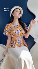 Áo Peplum Hoa R.U.N.G A9002.8024