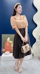 Áo Sơ Mi Nút Tú Cầu A9002.1535