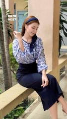 Áo Tai Thỏ Cổ Xoắn A3990 (Áo lẻ)