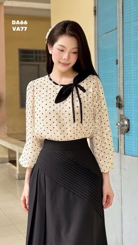 Áo Tai Thỏ Cổ Xoắn A3990 (Áo lẻ)