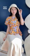 Áo Peplum Hoa R.U.N.G A9002.8024