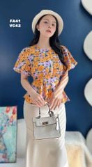 Áo Peplum Hoa R.U.N.G A9002.8024