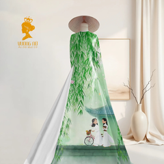 Vải Lụa Gãy Chân Tranh