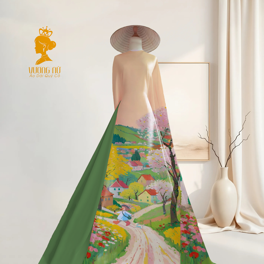 Vải Lụa Gãy Chân Tranh