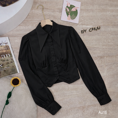 Áo Crop Cổ Nhọn A9001.1581