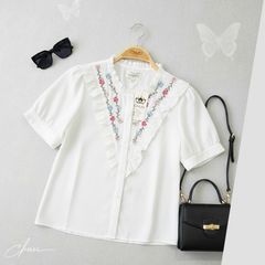 Áo Sơ Mi Cỏ Lá Màu Sắc A2817