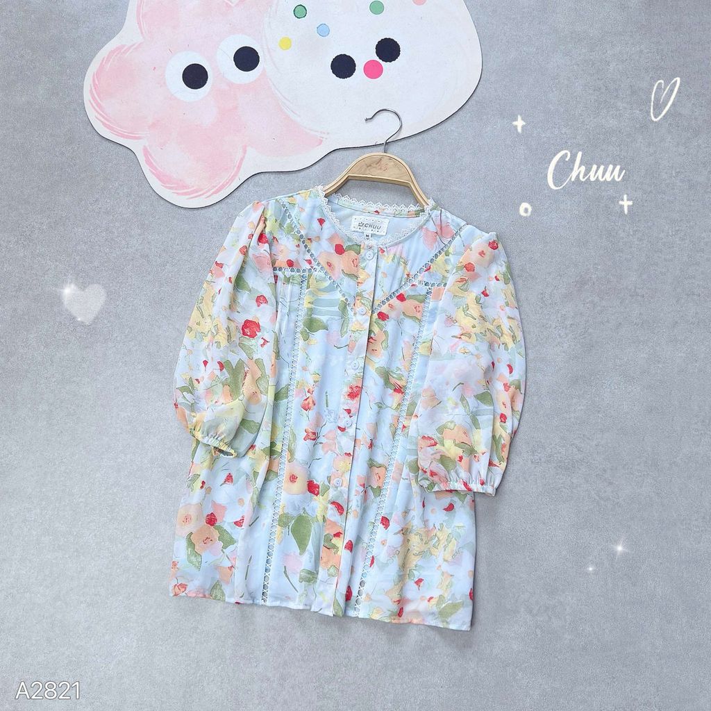 Áo Sơ Mi Tam Giác Ngược A2821