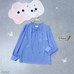 Áo Sơ Mi Hồ Điệp Pha Lê A9001.2824