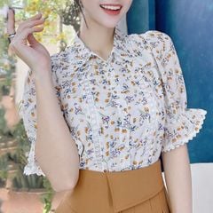 Áo Ren Đôi Cổ Tie A2827