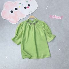 Áo Tơ Hoa Nở A2836