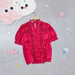 Áo Sơ Mi Ren Chữ L A2843