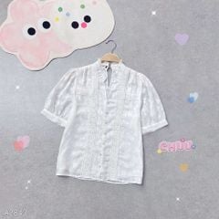 Áo Sơ Mi Ren Chữ L A2843