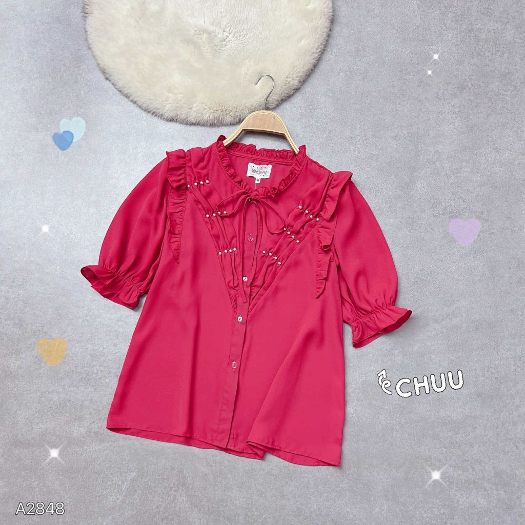Áo Tơ Nhún A2848