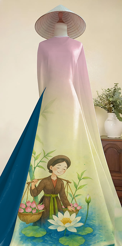 Vải Lụa Gãy Chân Tranh