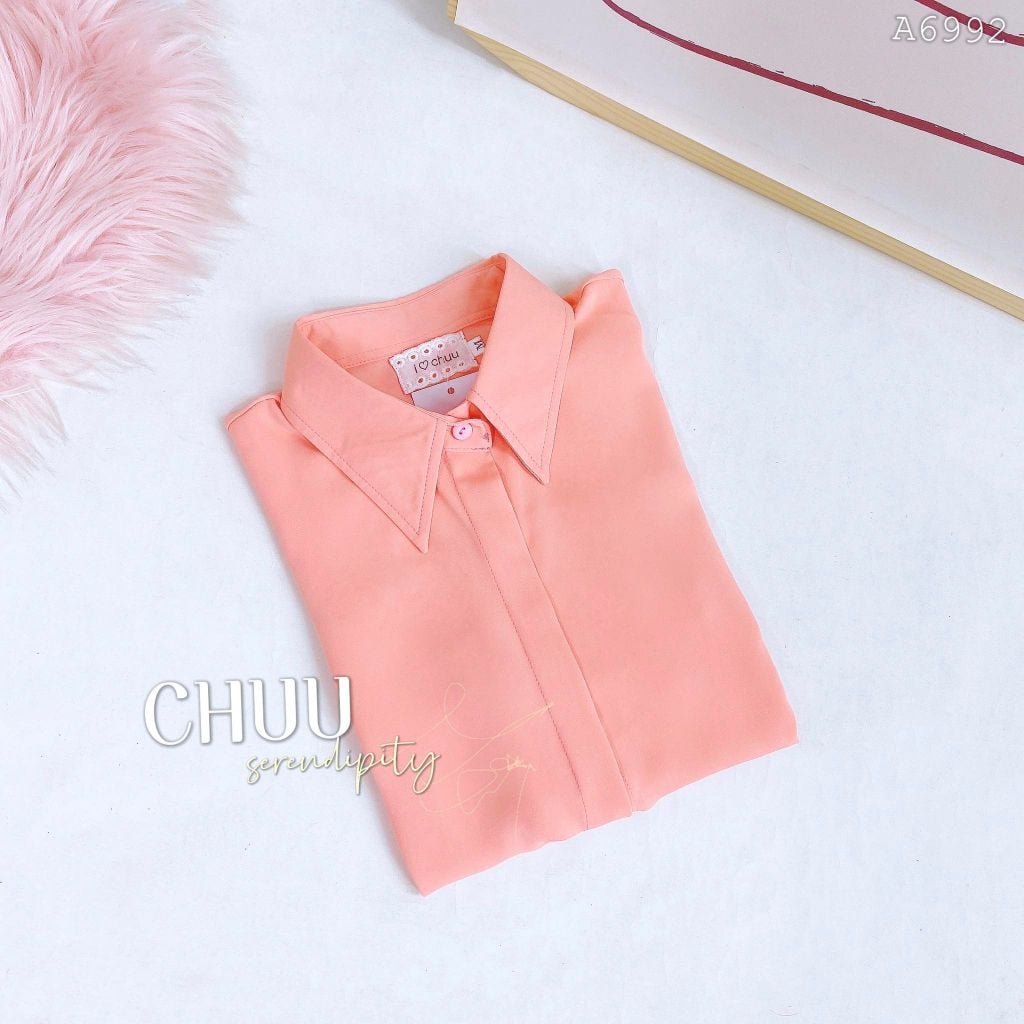 Áo Sơ Mi Tay Ngắn CHUU A6992