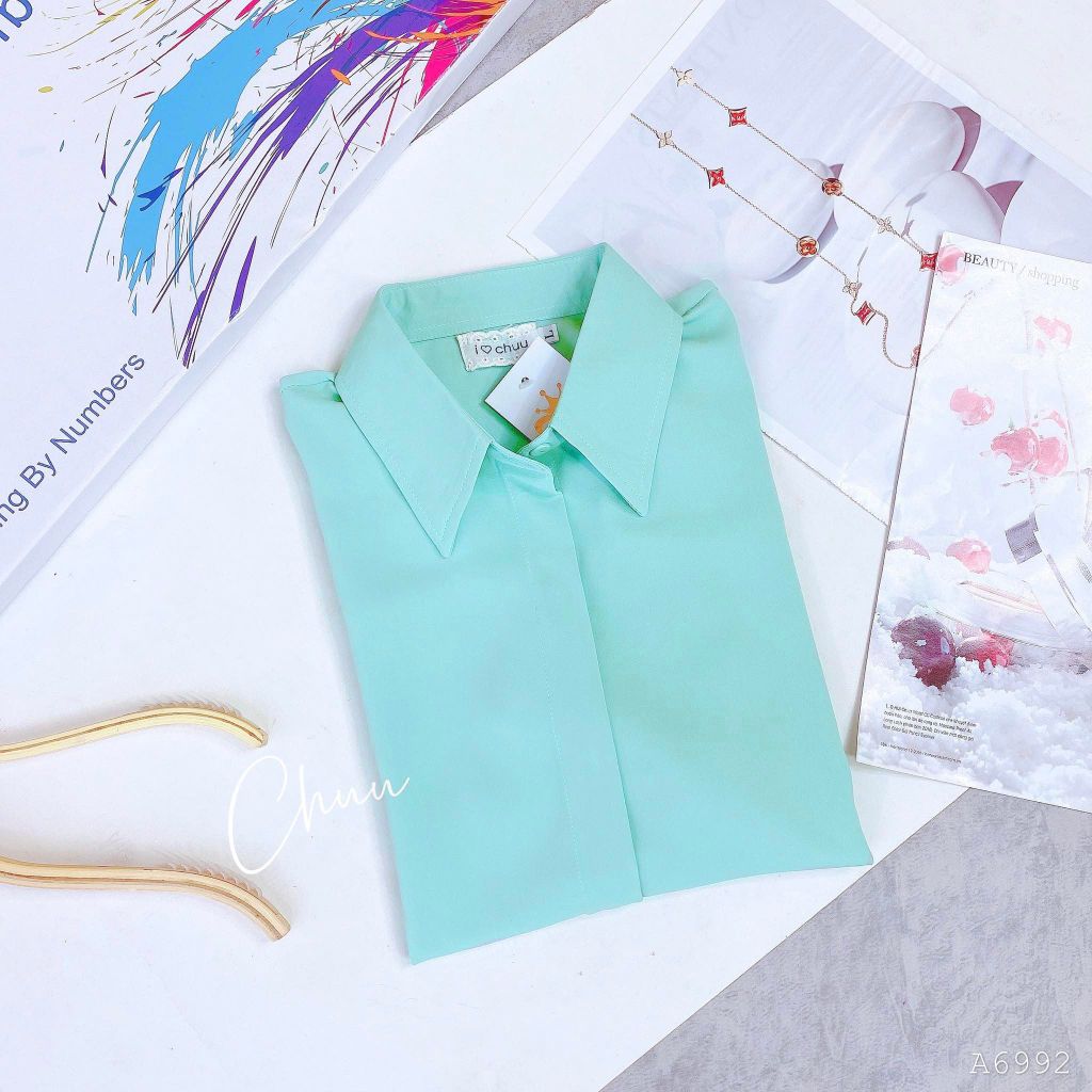 Áo Sơ Mi Tay Ngắn CHUU A6992