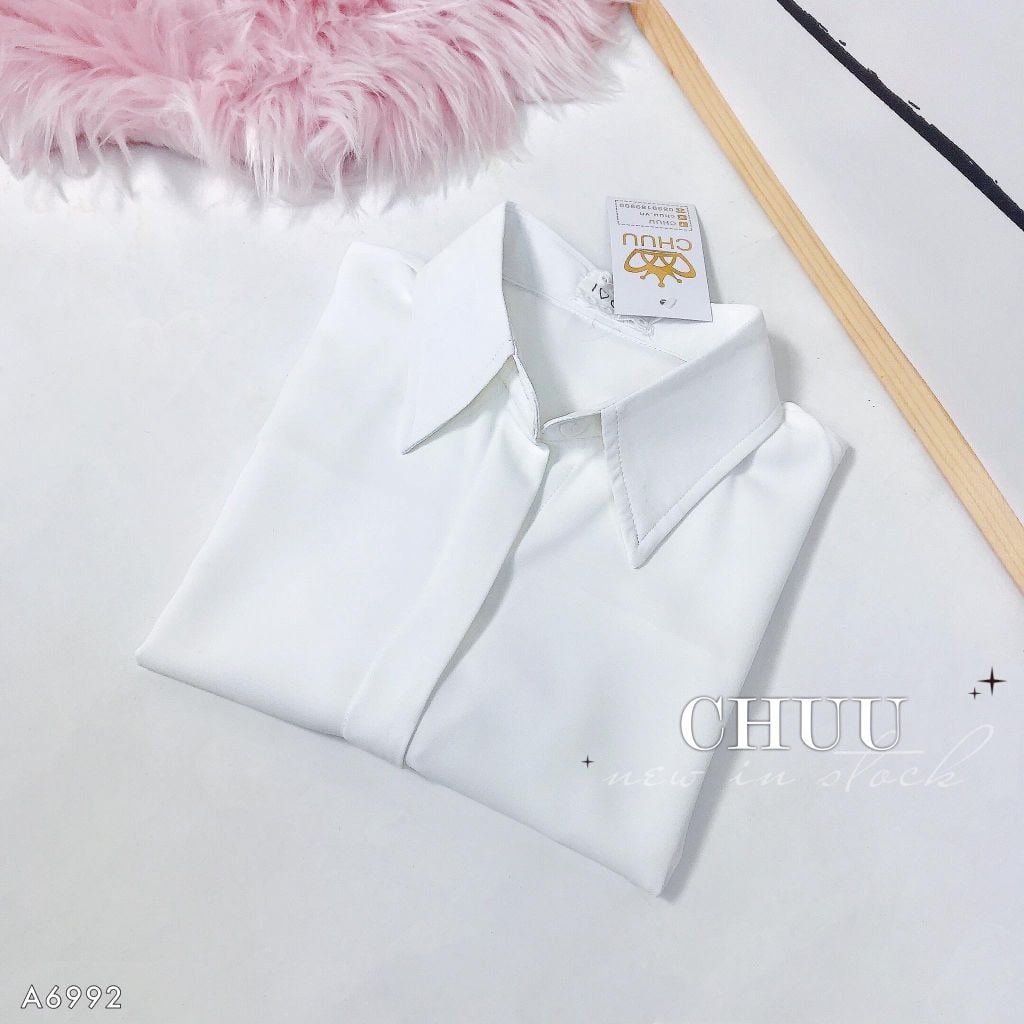 Áo Sơ Mi Tay Ngắn CHUU A6992