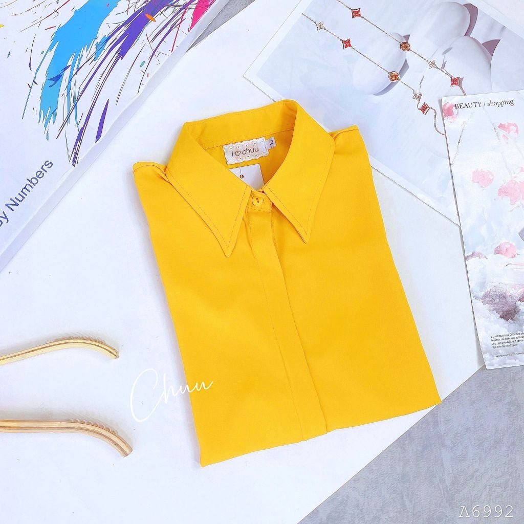 Áo Sơ Mi Tay Ngắn CHUU A6992