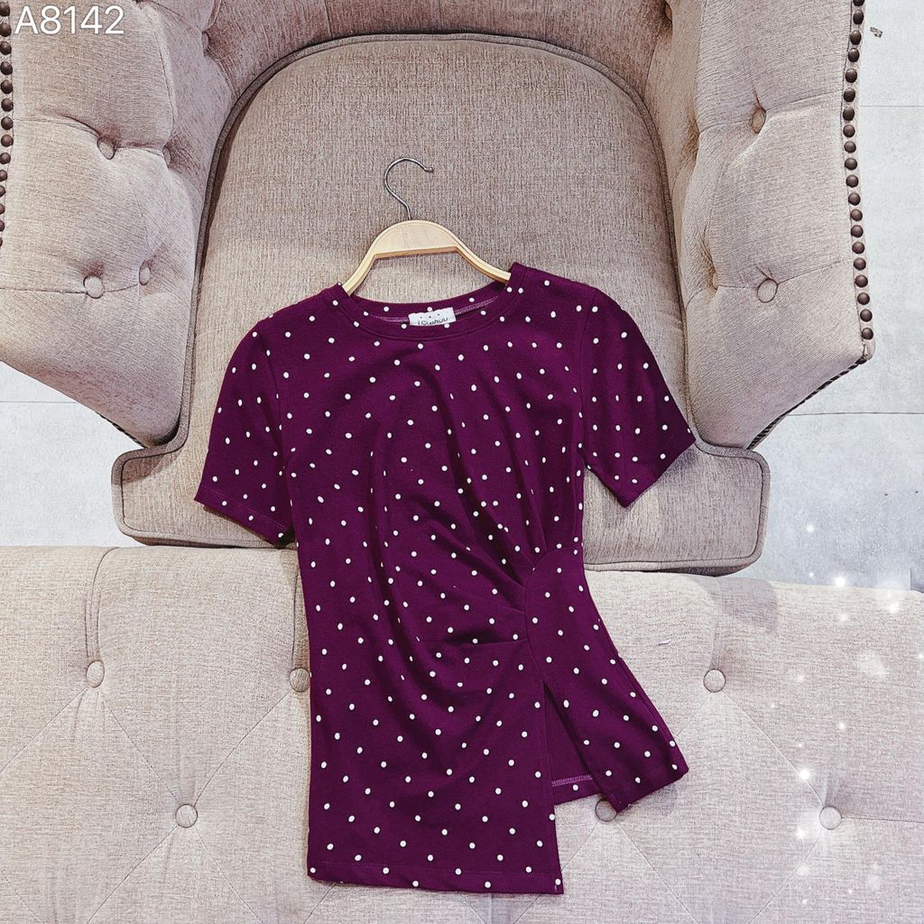 Áo Thun CHUU Nhún Eo A9002.8142