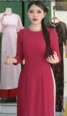 Áo Dài 4 Tà Châu Báu AD3032 (áo lẻ)