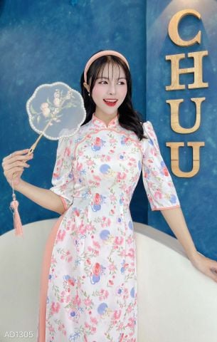 Áo Dài An Nhiên AD1305 (áo lẻ)