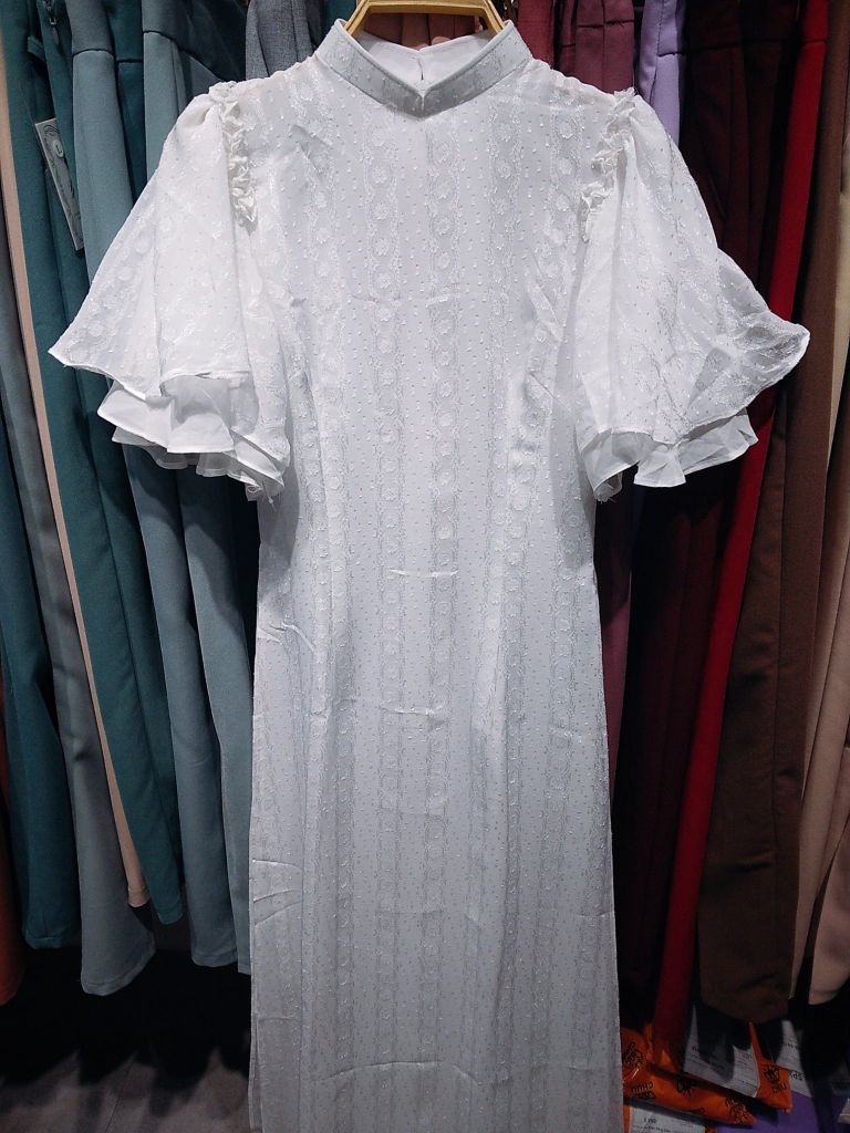 Áo Dài 4 Tà Tay Mây Bay AD1306 (áo lẻ)