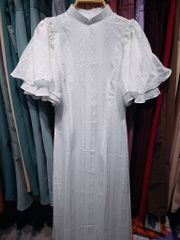 Áo Dài 4 Tà Tay Mây Bay AD1306 (áo lẻ)