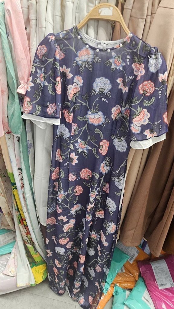 Áo Dài 4T Hoa Ánh Kim AD1375 (áo lẻ)