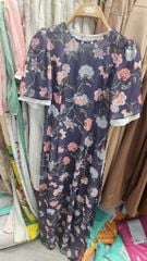 Áo Dài 4T Hoa Ánh Kim AD1375 (áo lẻ)