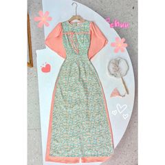 Áo Dài Tay Đắp Se Duyên AD1401 (áo lẻ)