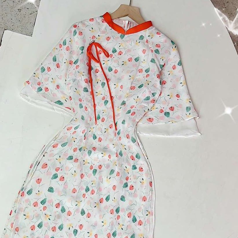 Áo Dài 4 Tà Dạ Yến AD9003.1449 (áo lẻ)