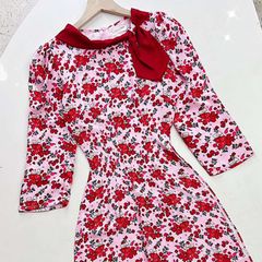 Áo Dài Khăn Quàng Đỏ AD1521 (áo lẻ)