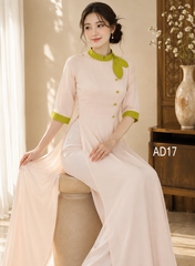 Áo Dài Tai Gấu Túi AD1643 (Áo lẻ)