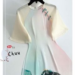 Áo Dài Tiểu Muội Muội AD1647 (áo lẻ)