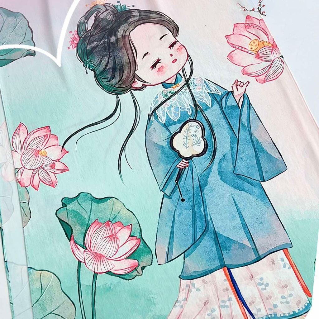 Áo Dài Tiểu Muội Muội AD1647 (áo lẻ)