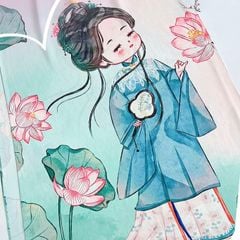 Áo Dài Tiểu Muội Muội AD1647 (áo lẻ)