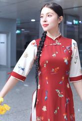Áo Dài Cá Chép AD9002.2693 (áo lẻ)
