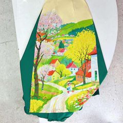 Áo Dài Ngôi Làng Janpan AD2711 (áo lẻ)