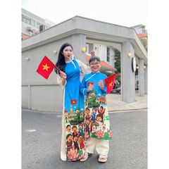 Áo Dài Giải Phóng A23 AD2779 (áo lẻ)