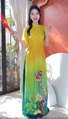 Áo Dài Đất Nước Tàu Hỏa AD2789 (áo lẻ)