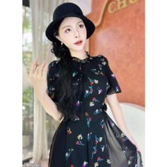 Áo Dài 4 Tà Đàn Bầu AD2802 (Áo lẻ)