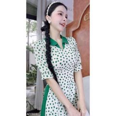 Áo Dài Bí Đao AD9002.2809 (áo lẻ)
