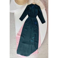 Áo Dài Cánh Hồng Phai+2PK AD9001.2823 (áo lẻ)