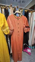 Áo Dài Tứ Thân Mây Thiên AD2907 (áo lẻ)