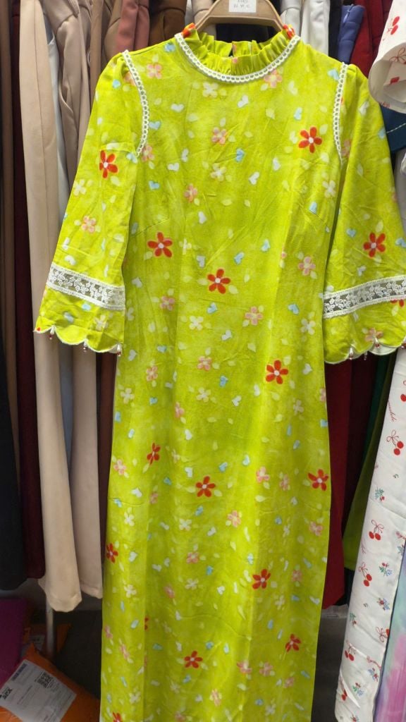 Áo Dài Tay Ngọc Lúc Lắc AD2973 (áo lẻ)