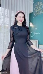 Áo Dài 4T Cổ Xếp AD9138 (áo lẻ)