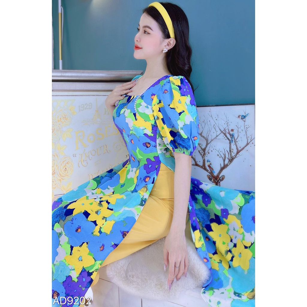 Áo Dài Mị Châu AD9202 (áo lẻ)
